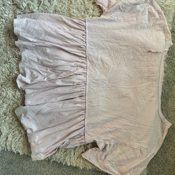 light pink flowy we the free top - Picture 2 of 3